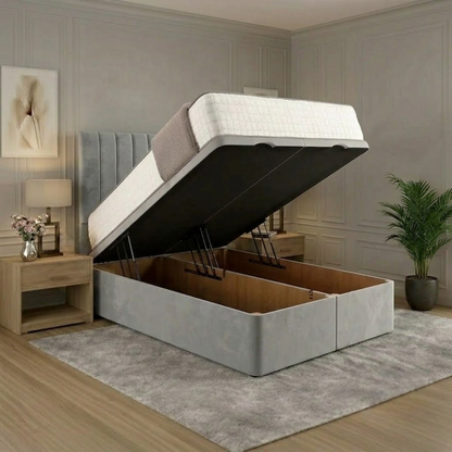 Nexus Ottoman Divan Bed - Clay Wool