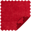 Elite Washington Noir Timber & Fabric Paneled Bed - Red Hercules