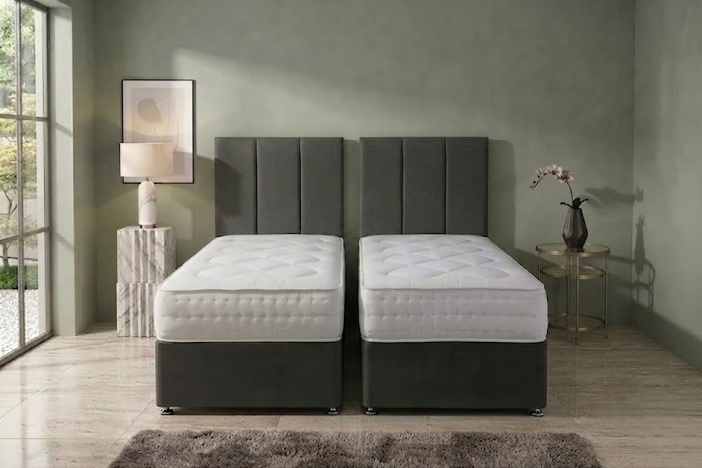 Savoy Comfort Zip and Link 2000 Pocket Sprung Divan Bed Set