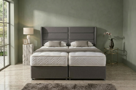 Signature Executive Zip and Link 1000 Pocket Sprung Divan Bed Set