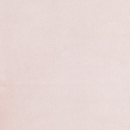 Buckingham Upholstered Ottoman Bed - Soft Pink Plush Velvet
