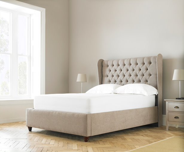 Port Louis Ottoman Bed Frame In Grey