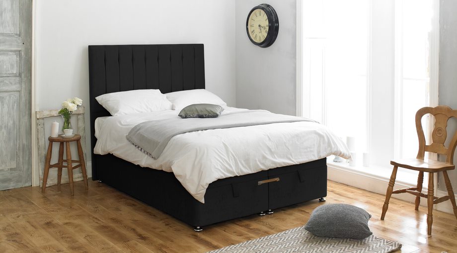Maryland Ottoman Bed Frame In Black